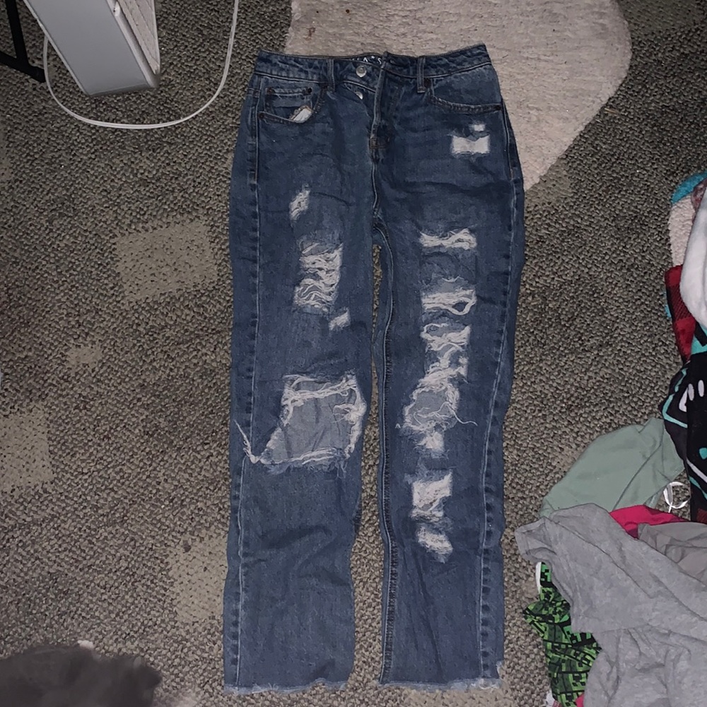 Vanilla Star Blue Boyfriend Jeans